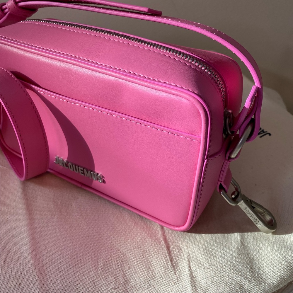 Jacquemus Pink Baneto Crossbody Bag